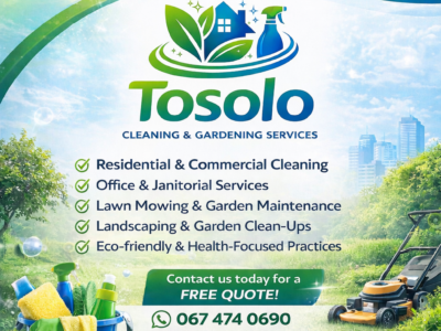 Tosolo Cleaning & Gardening Services