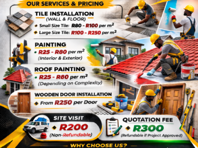 Mulila tiling and construction