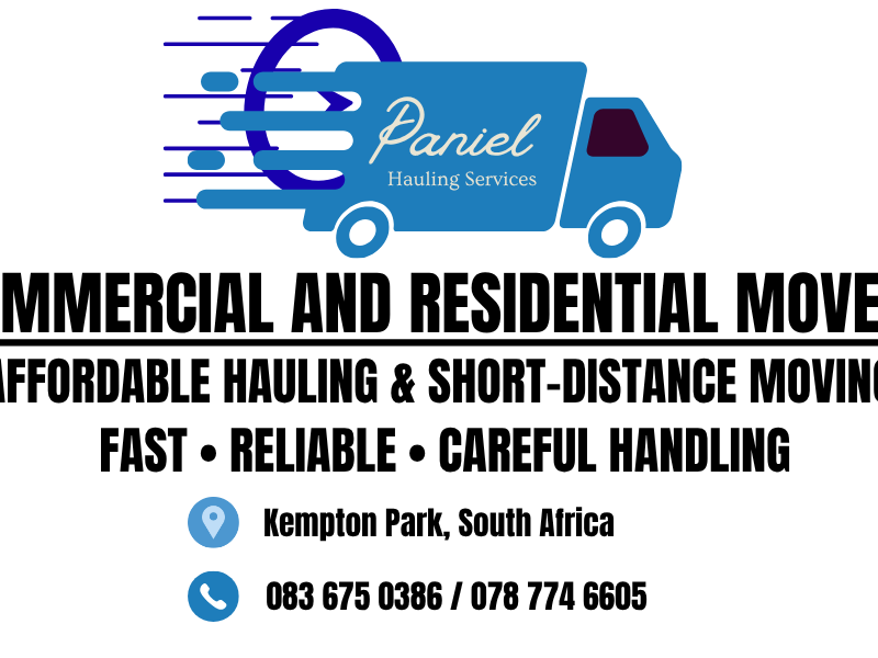 Paniel hauling services