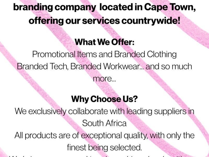 Pink Spec Branding (PTY) LTD)