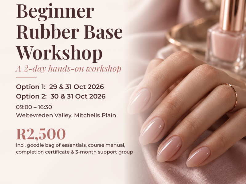 NBL Academy - Nail Course Cape Town (13-14 Nov)