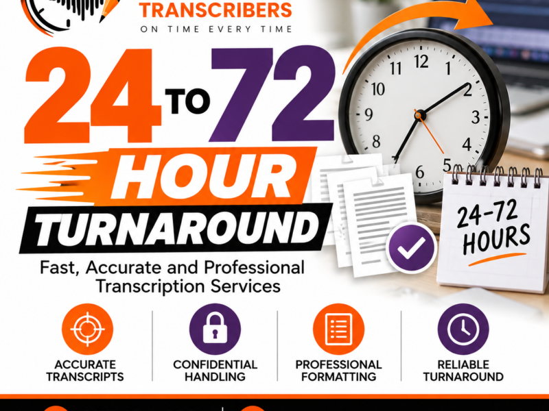 On Time Transcribers